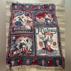 Vintage Mickey Mouse blanket